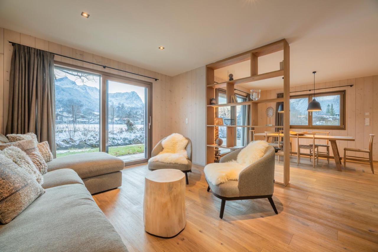 Riverside Chalet Alpspitze Garmisch-Partenkirchen Esterno foto